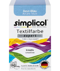 Vopsea textile Simplicol Expert- Albastru